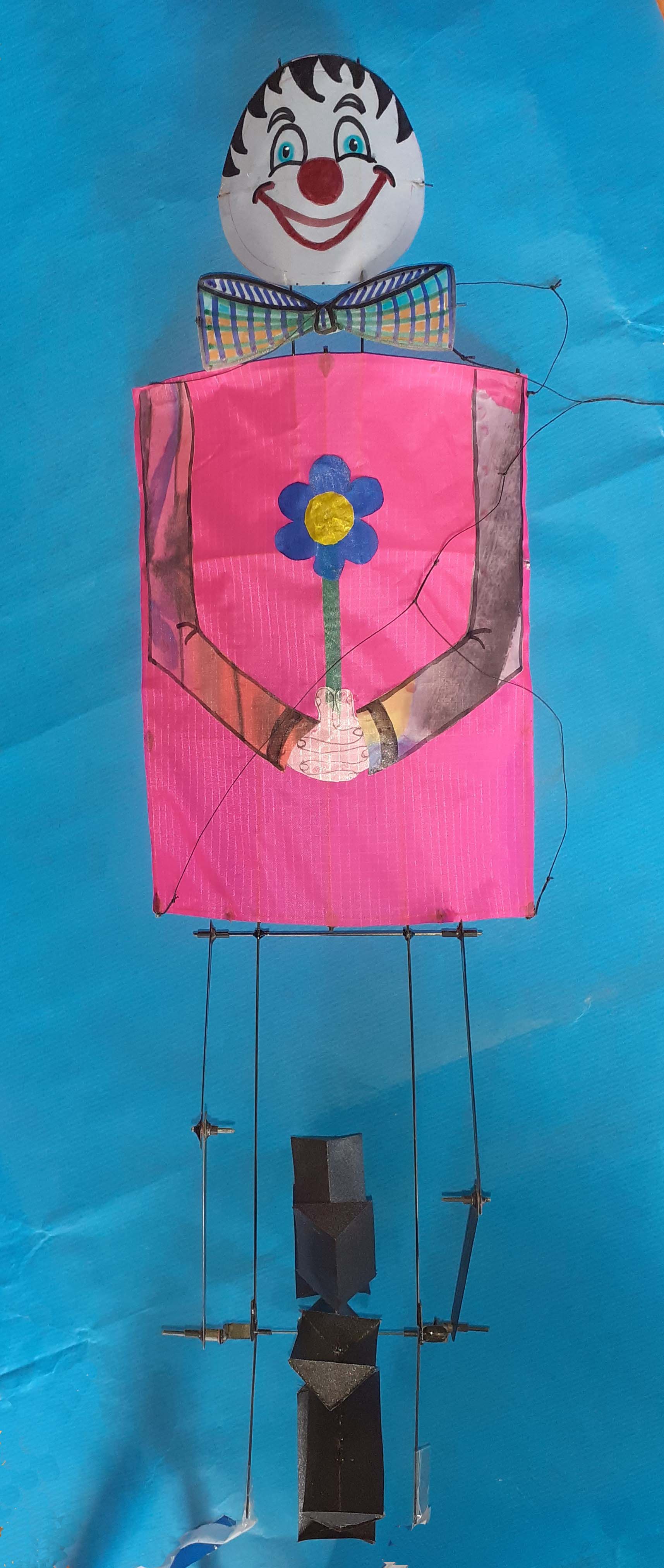 Einradfahrer [(BxHxT) 16 x 56 x 15 cm]